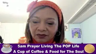 POP (Pre-recorded Program) - Please note this is a pre-recorded program as Pastor Lisa is not feelin