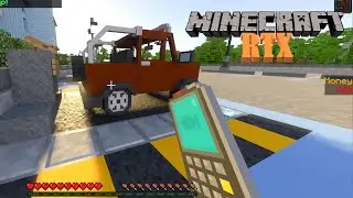 MINECRAFT INDONESIA | BELI MOBIL BELI KAPAL SAMPE NYASAR | MINECRAFT RTX GAMEPLAY WALKTHROUGH
