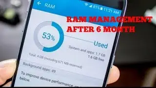 Redmi  4 ram mangement After 6 Month Full HD [HINDI]