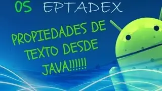 05 Modificando un TextView desde Java (Android)