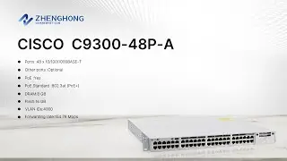 Cisco Catalyst 9300 series used C9300-48P-A 48-Port PoE+ Switch（on sales）