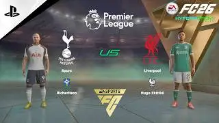 FC 26 PS4 - Tottenham vs Liverpool | Premier League 25/26