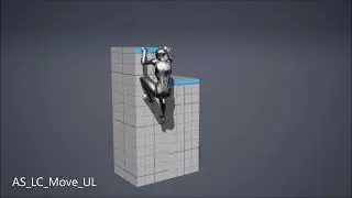 Ledge Climb Animation Pack (Unreal Marketplace)