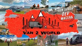 CARAVAN LIFE #175 THE MAGNIFICENT JOURNEY THAT LASTED 616 DAYS | Türkiye TOUR IS OVER |
