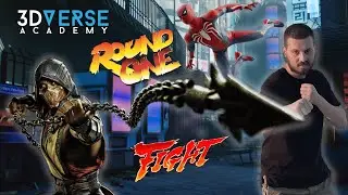 Рунд Първи - създаваме сцена от Mortal Kombat с Unreal Engine 5 | 3Dverse Academy