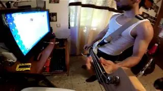 Rancid - cocktails - small bass tab recorded with gopro