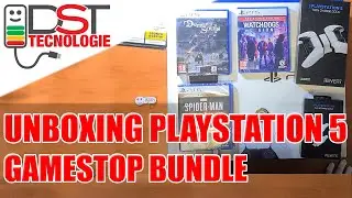 Unboxing Playstation 5 Gamestop Bundle