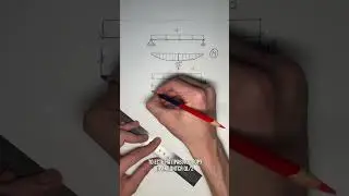 Момент в балке  #строительство