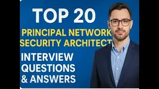 Top 20 Principal Network Security Architect Interview Questions & Answers | Expert Guide (2025)