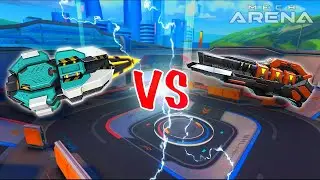 Revoker vs Ember Gun - Mech Arena Comparison