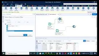 Filter & Data Cleansing tool learning - Alteryx Designer