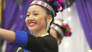 Hand tie. Eureka, CA ( A Hmong Tradition)