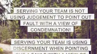 Monday  Morning Leadership - 12 Part Series - #Service Lesson(s) 11/12