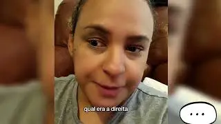 Tive uma confusão mental