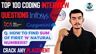 How to find Sum of First N Natural Numbers in Programming | Placement Prodigy