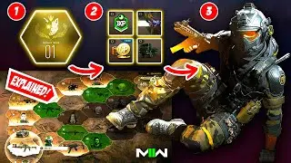 the NEW MW2 BATTLE PASS MAP Explained! (and All Season 1 Rewards Review)