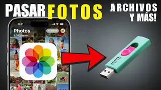 Transfiere Fotos, Videos y archivos de iPhone a USB o PC ✅