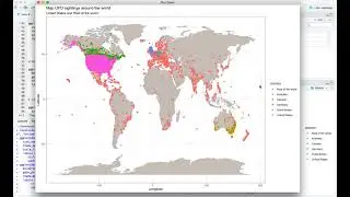 Are We Alone in the Universe? Data Analysis and Data Visualization of UFO Sightings with R