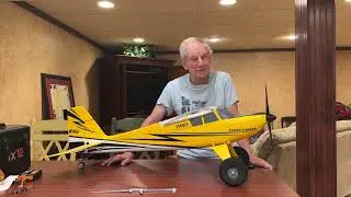 Super Timber Wheels and Tires - Stock Inflatable or Du-Bro Super Lite? Four landings demos!