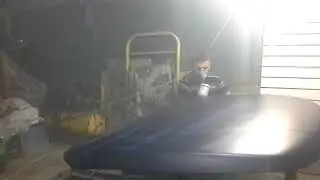 Покраска капота в колхозных условиях