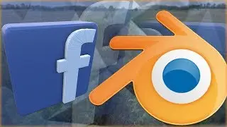 Facebook icon speed modeling in Blender