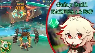 Guía/Build Kazuha Support C0 | Qué Armas y Stats van mejor con el? | Showcase de armas 4*