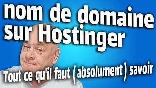 Acheter ou renouveler un nom de domaine sur Hostinger