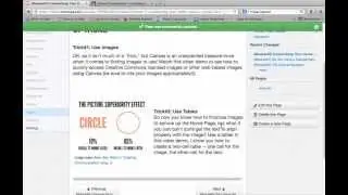 CANVAS: Use a Table to Align Image and Text