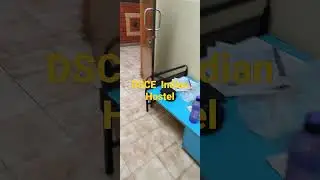 Dayanada Sagar College of Engineering  hostel🔥 #dsce # shorts