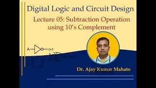 #5. 9's and 10's complement of a number || Subtraction Operation Using 10's complement method