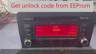 Decode Radio Unit - Audi Concert with TL886-3G and CalcGen