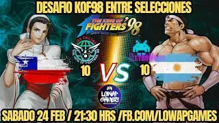 PROMO - DESAFIO SELECCION ARGENTINA KOF 98 VS SELECCION CHILENA KOF 98