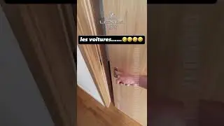 Ma voiture  🤣 fermeture la porte ￼￼