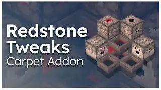 Hopper, Dropper & Dispenser Power Indicators | Redstone Tweaks Carpet Addon | 1.20.x
