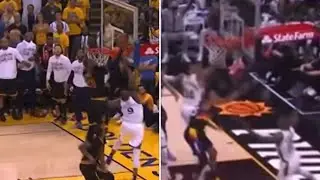 LeBron James vs Giannis Antetokounmpo: Chasedown Block | Side by Side Comparison
