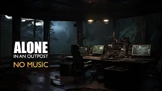 The Empty Outpost [ALONE] Dark Ambient [No Music] 4K