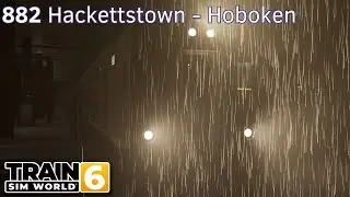 882 Hackettstown - Hoboken - Morristown Line - Multilevel Cab Car - Train Sim World 6