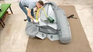 Новый складной РИБ Winboat 275 ( разборка лодки)
