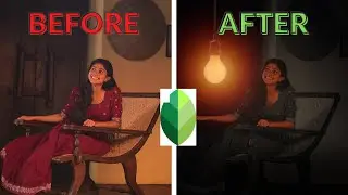 Snapseed light effect photo editing//Snapseed photo editing.