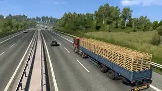 ETS-2: За рулём Iveco Stralis, по России без европы. (3)