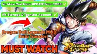 Dragon Ball Legends MOD: Transfer Data & Fix Update Error + Storage Issues