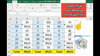 remove errors and replace with value #excel #howto #excelshortsvideo #english #tutorial #shorts