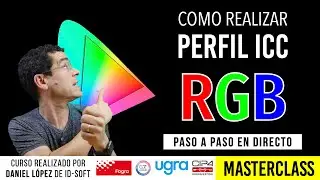 How create ICC COLOR PROFILE in RGB 👉 I'll explain all the steps - Live Masterclass 🚀🚀