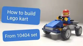 How to build Lego mini Kart from 10404 set / instruction