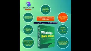 Bulk Whats -App Sender | Send Unlimited Messages | Send Text,Pdf,Video | Vpn For Sending Bulk Msg.
