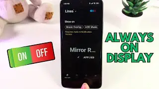 How to Enable or Disable Always On Display on Xiaomi Redmi 13C