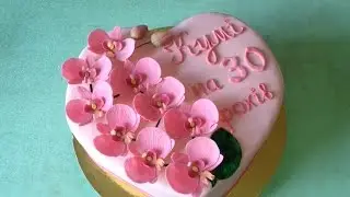 Торт Серце з Квітами