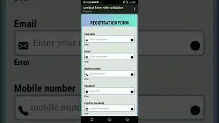 Transition form using html , css and javascript 🔥 