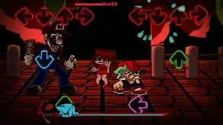 fnf Mario madness sonic exe cover