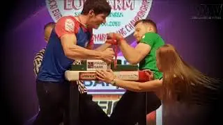 Euroarm 2018 - Oleg Cherkasov vs Mindaugas Tarasaitis semi final (MEGA FIGHT!!)